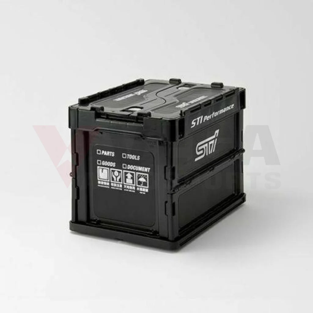 Genuine Subaru Folding Container 20L - Black - Vega Autosports