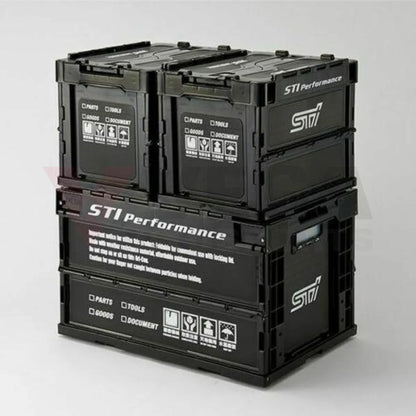 Genuine Subaru Folding Container 20L - Black - Vega Autosports