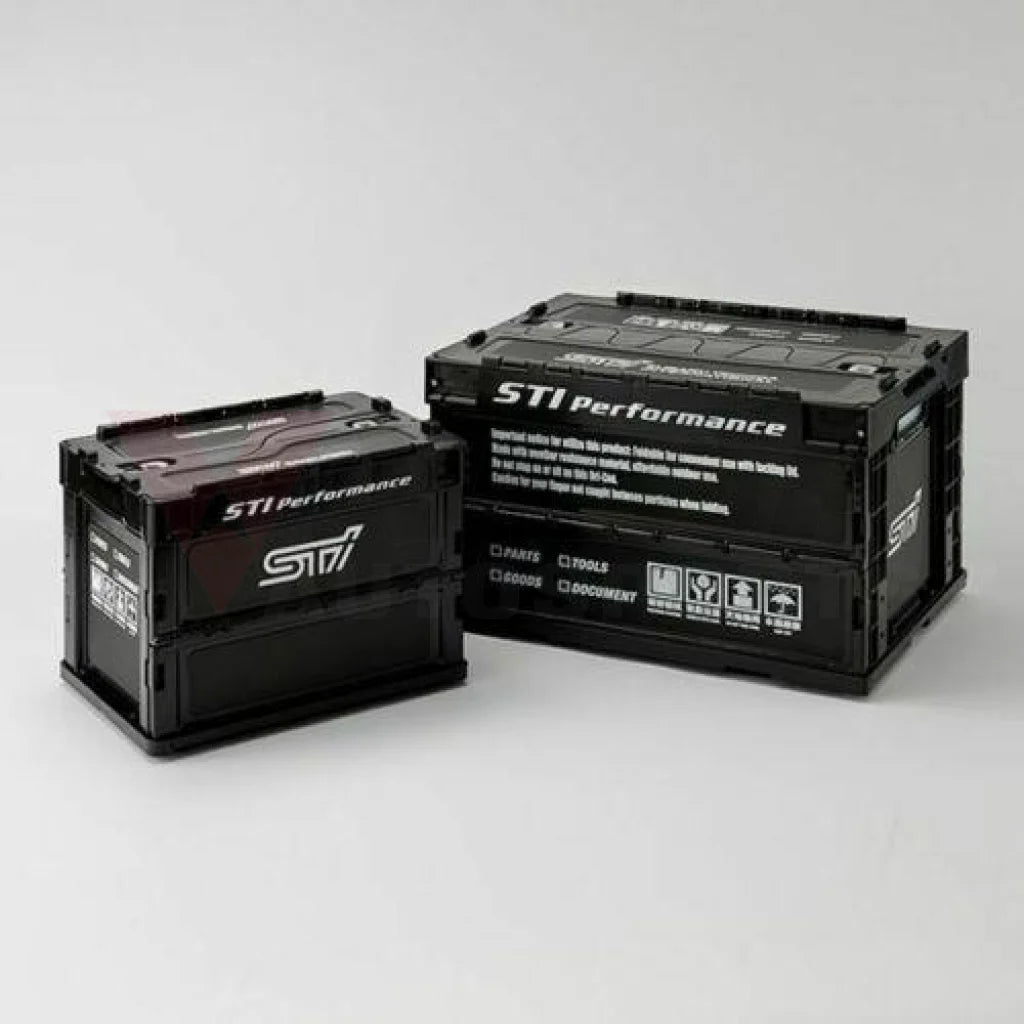 Genuine Subaru Folding Container 20L - Black - Vega Autosports