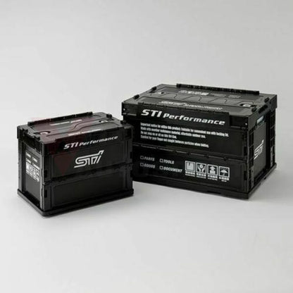 Genuine Subaru Folding Container 20L - Black - Vega Autosports