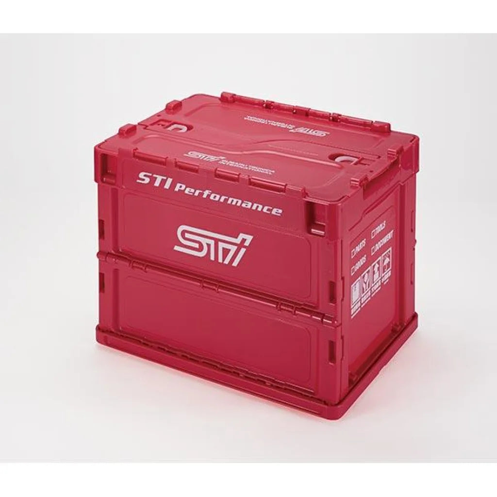 Genuine Subaru Folding Container 20L CHERRY RED ver. - Vega Autosports