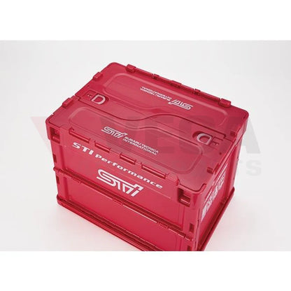 Genuine Subaru Folding Container 20L CHERRY RED ver. - Vega Autosports