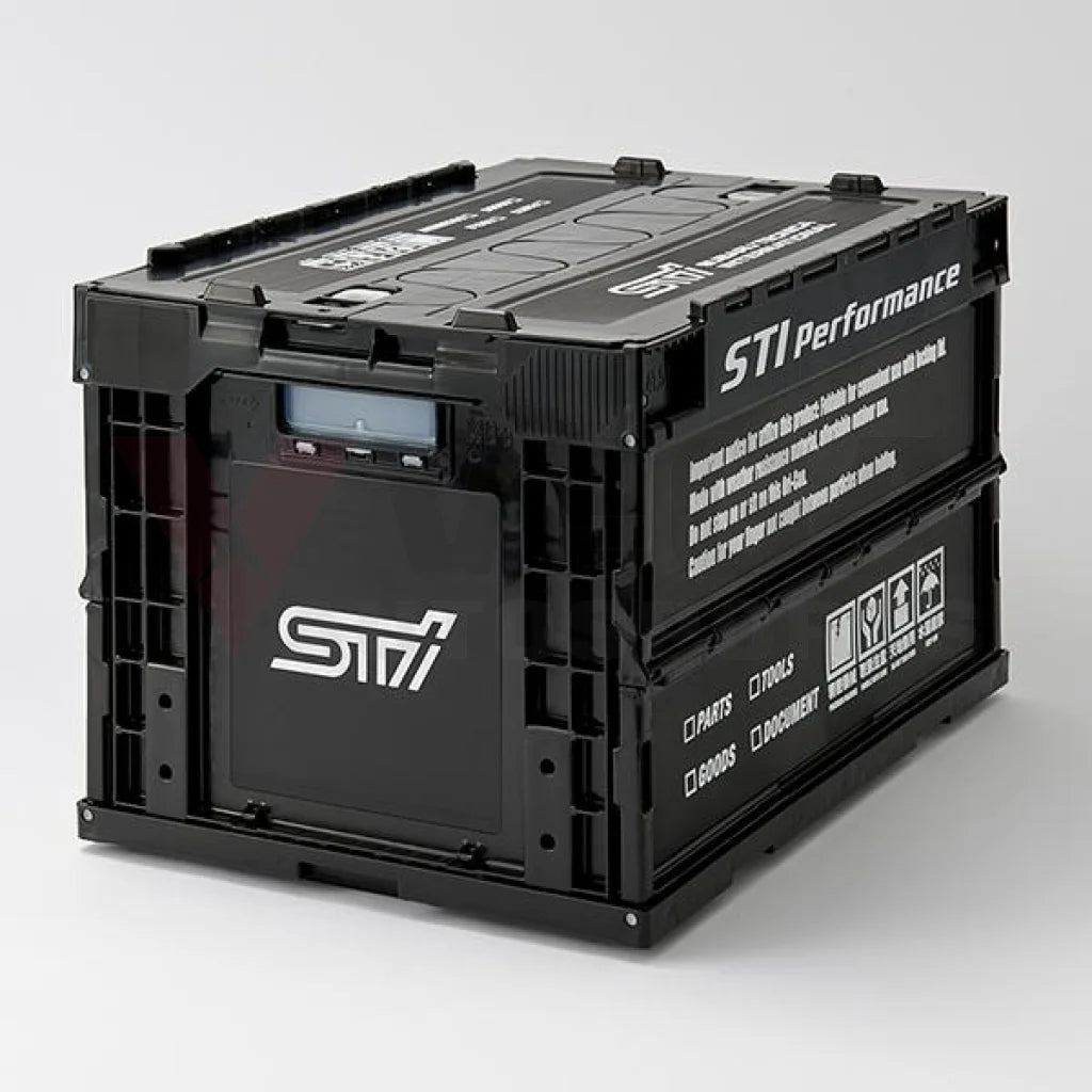 Genuine Subaru Folding Container 50L - Black - Vega Autosports