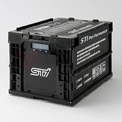 Genuine Subaru Folding Container 50L - Black - Vega Autosports