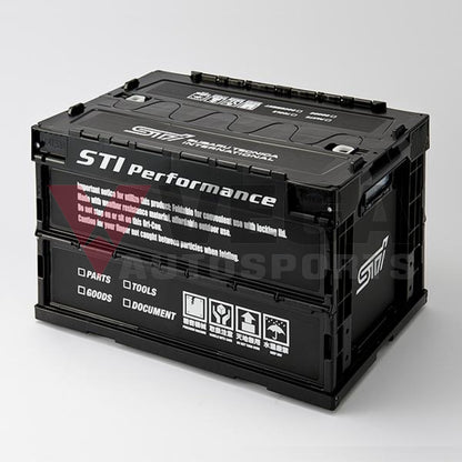 Genuine Subaru Folding Container 50L - Black - Vega Autosports