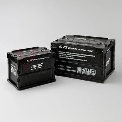 Genuine Subaru Folding Container 50L - Black - Vega Autosports