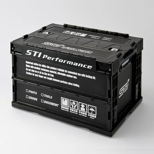 Genuine Subaru Folding Container 50L - Black - Vega Autosports