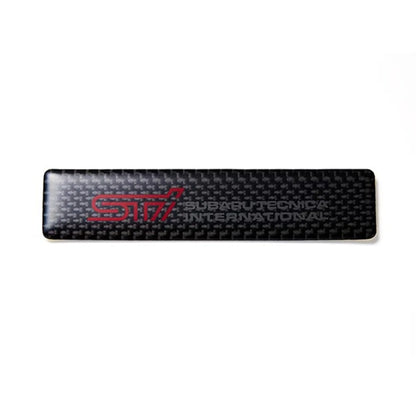 Genuine Subaru Sti Carbon Decal Stsg20100510 Emblems Badges And Decals