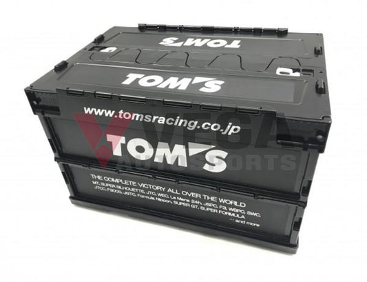 Genuine TOM's Racing Folding Crate - 50L - Vega Autosports