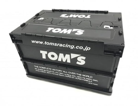 Genuine TOM's Racing Folding Crate - 50L - Vega Autosports