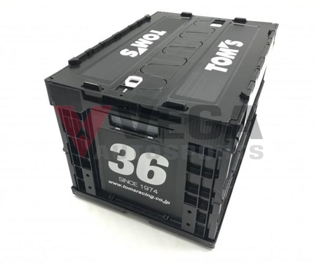 Genuine TOM's Racing Folding Crate - 50L - Vega Autosports