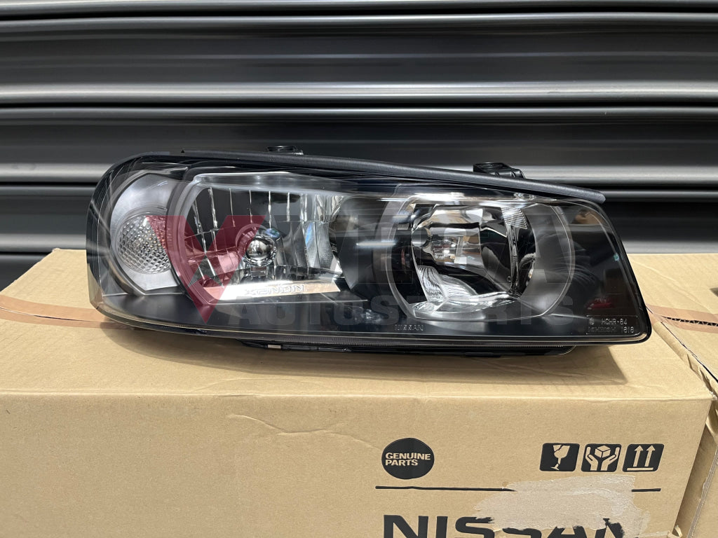 Genuine Xenon Headlight Housing Set to suit Nissan R34 GTR (Late Model –  Vega Autosports