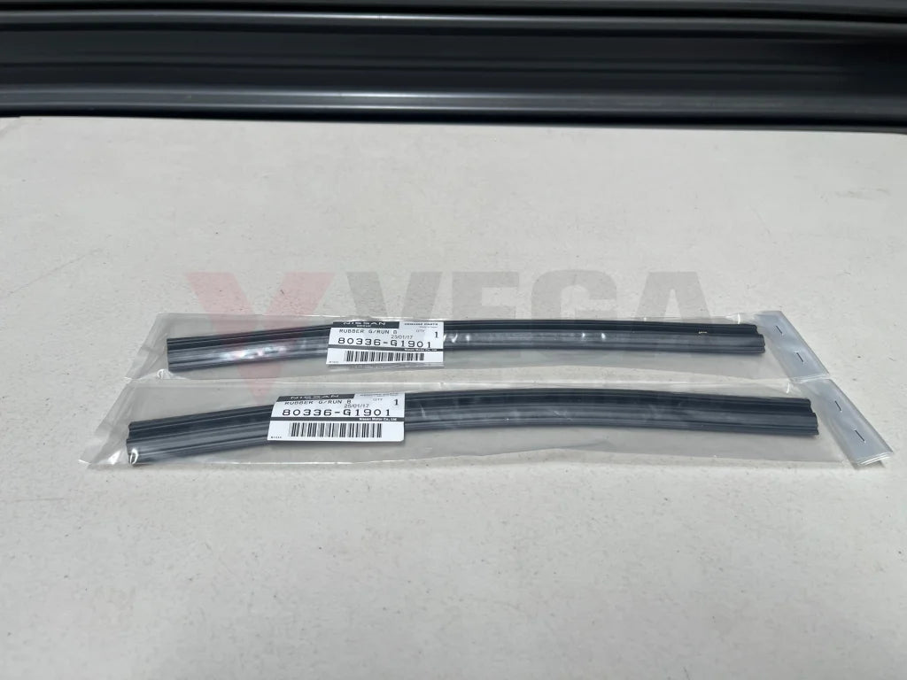 Glass Run Channel B Set (2-piece) to suit Datsun 1200 Sunny Truck B120 10.1989 ~ Onwards 80336-G1901 Body Mouldings