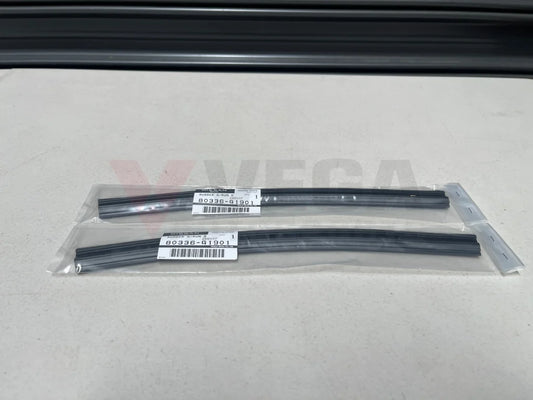 Glass Run Channel B Set (2-piece) to suit Datsun 1200 Sunny Truck B120 10.1989 ~ Onwards 80336-G1901 Body Mouldings