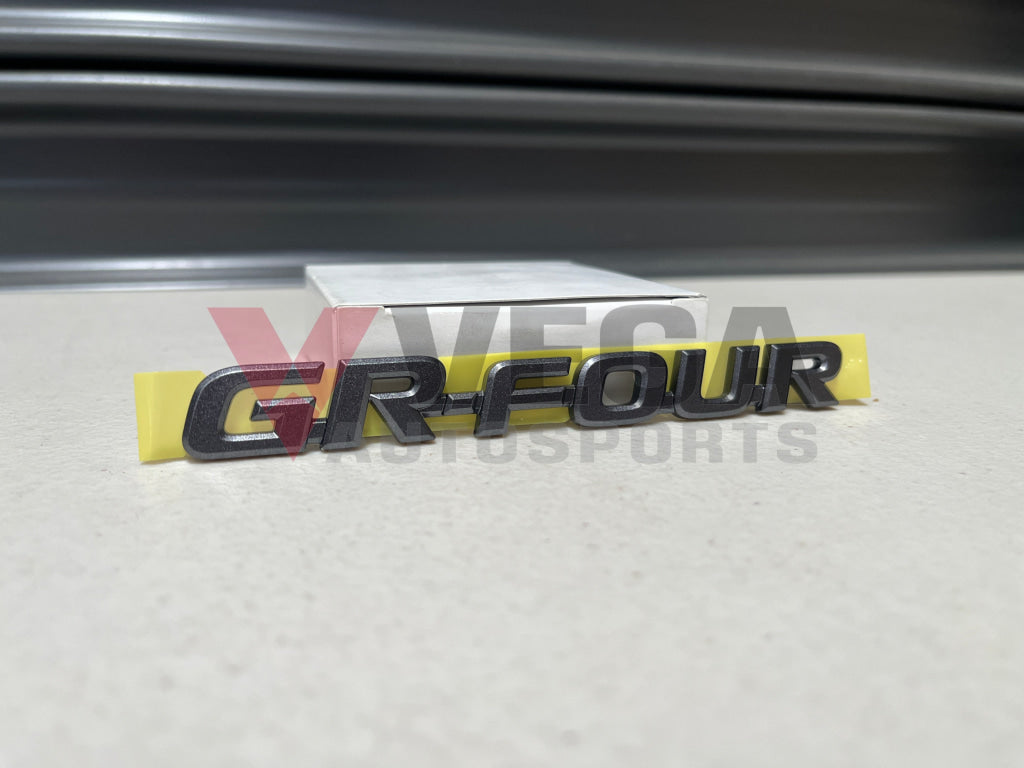 ’Gr-Four’ Emblem To Suit Toyota Gr Yaris Gxpa16 75444 Emblems Badges And Decals