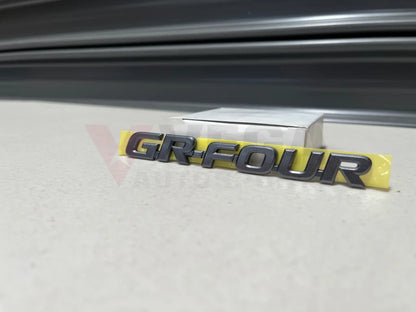 ’Gr-Four’ Emblem To Suit Toyota Gr Yaris Gxpa16 75444 Emblems Badges And Decals
