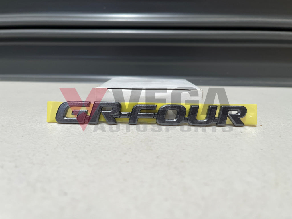 ’Gr-Four’ Emblem To Suit Toyota Gr Yaris Gxpa16 75444 Emblems Badges And Decals