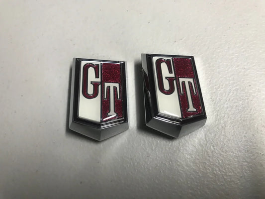 "GT" Fender Emblems to suit Nissan GTR Hakosuka KPGC10 - Vega Autosports