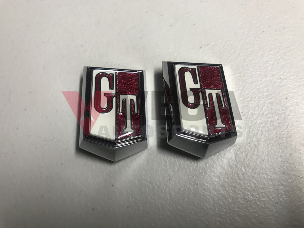 "GT" Fender Emblems to suit Nissan GTR Hakosuka KPGC10 - Vega Autosports