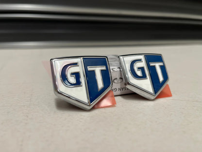 Gt Front Emblem Set Rhs & Lhs To Suit Nissan Skyline Enr34 Er34 Hr34 Non Turbo Models Emblems Badges