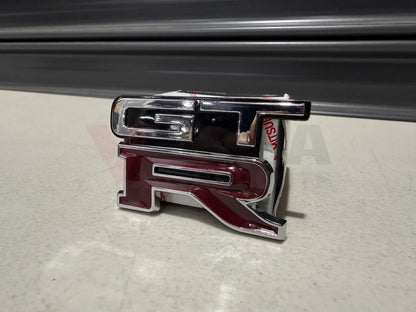GTR Boot Lid Badge (Replica) to suit Nissan Skyline R32 GTR (Black Pearl 732) - Vega Autosports
