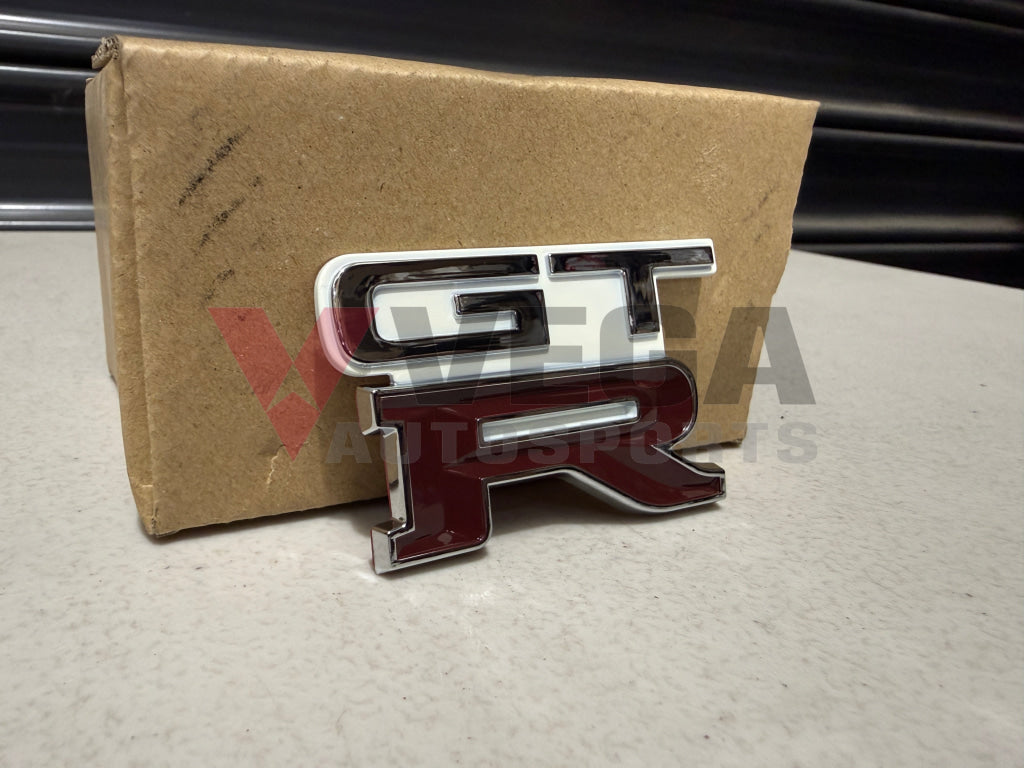 GTR Boot Lid Badge (Replica) to suit Nissan Skyline R32 GTR (Crystal White 324) Emblems Badges and Decals