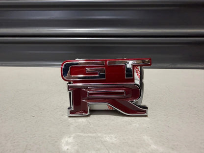 GTR Boot Lid Badge (Replica) to suit Nissan Skyline R32 GTR (Red Pearl AH3) - Vega Autosports