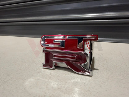 GTR Boot Lid Badge (Replica) to suit Nissan Skyline R32 GTR (Red Pearl AH3) - Vega Autosports