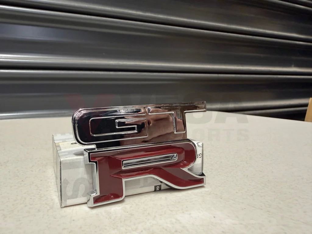 GTR Boot Lid Badge (Replica) to suit Nissan Skyline R32 GTR (Unpainted) - Vega Autosports