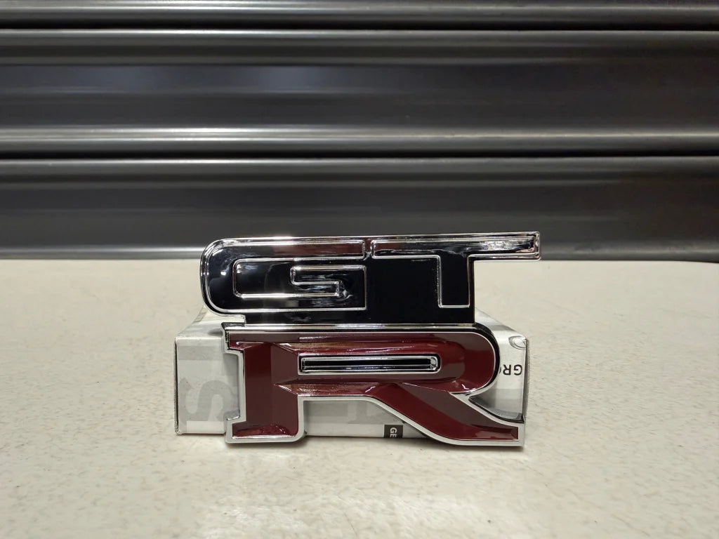 GTR Boot Lid Badge (Replica) to suit Nissan Skyline R32 GTR (Unpainted) - Vega Autosports