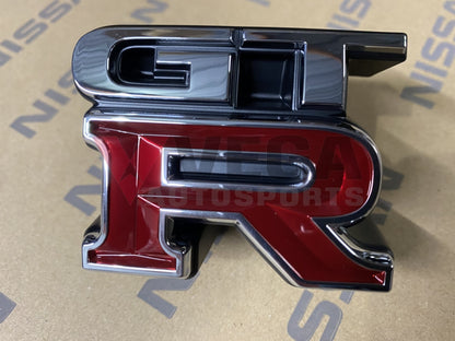 Genuine Nissan 'GTR' Front Grille Emblem to suit Nissan Skyline R34 GTR - Vega Autosports