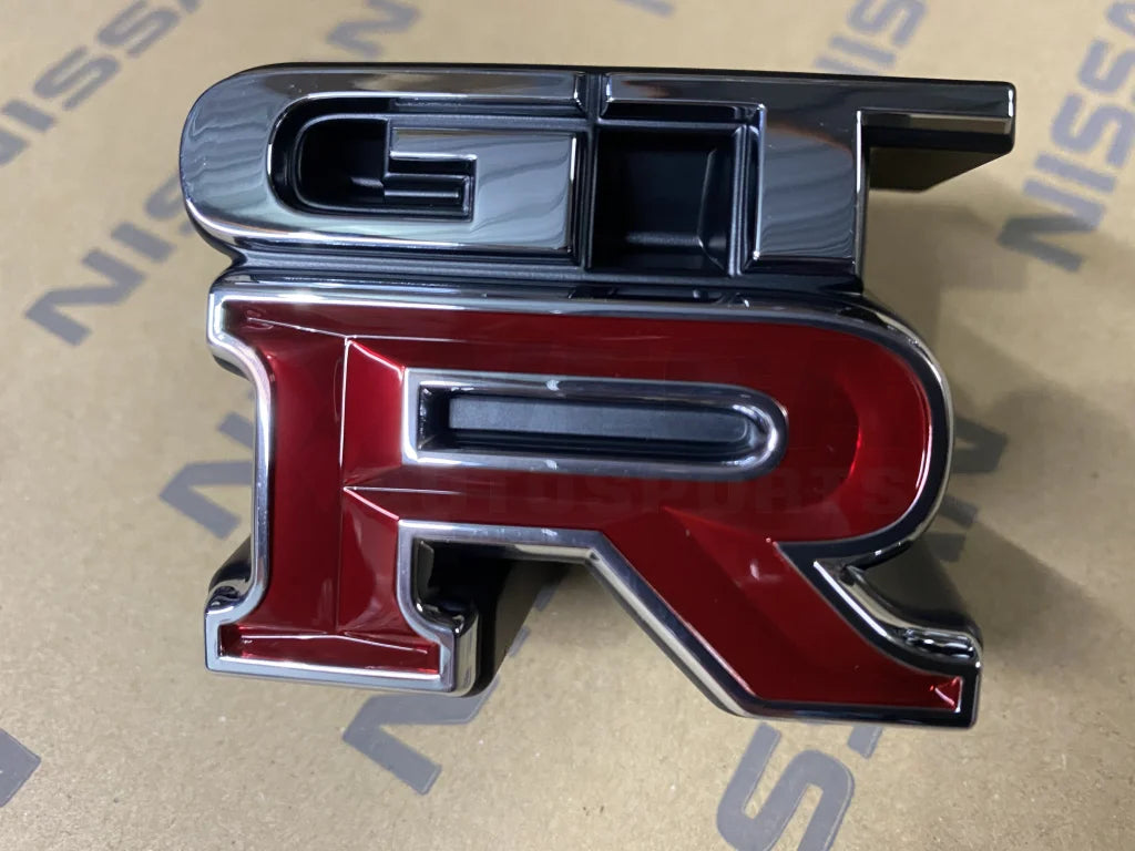 Genuine Nissan 'GTR' Front Grille Emblem to suit Nissan Skyline R34 GTR - Vega Autosports