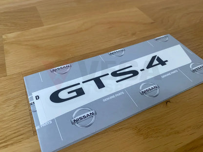 Gts-4 Rear Decal To Suit Nissan Skyline R33 Models 99099-22U04 Emblems Badges And Decals