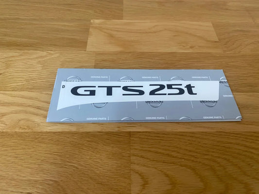 Gts25T Rear Decal To Suit Nissan Skyline R33 Gts-T 99099-22U02 Emblems Badges And Decals