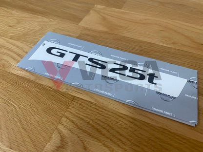 Gts25T Rear Decal To Suit Nissan Skyline R33 Gts-T 99099-22U02 Emblems Badges And Decals