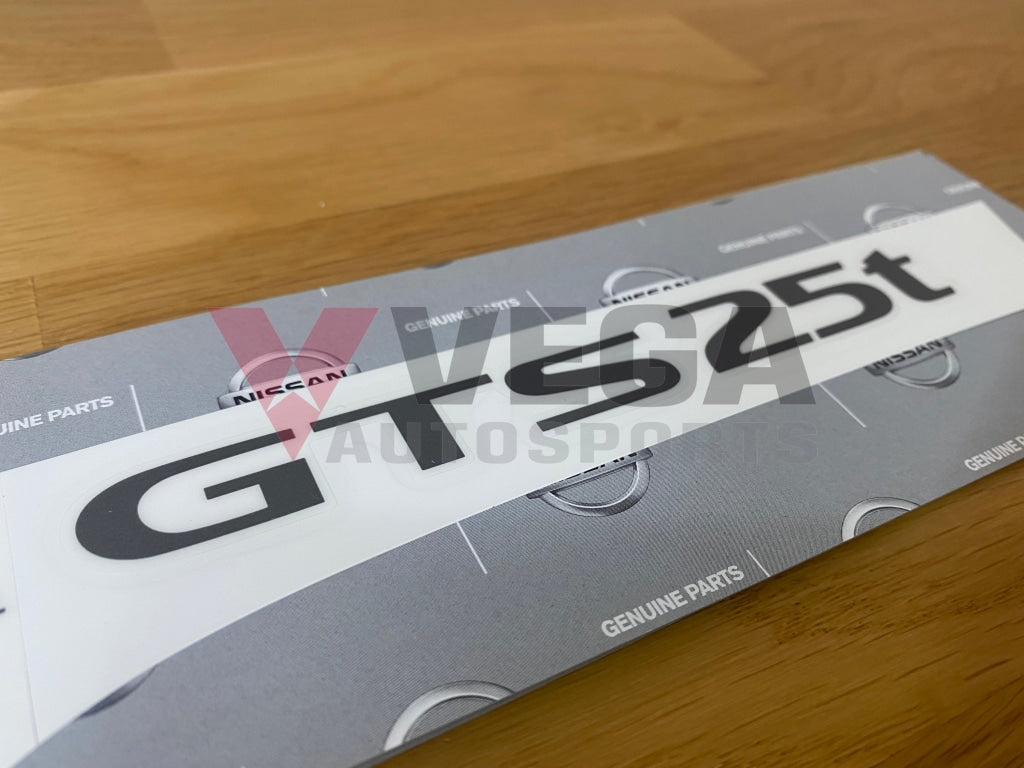 Gts25T Rear Decal To Suit Nissan Skyline R33 Gts-T 99099-22U03 Emblems Badges And Decals