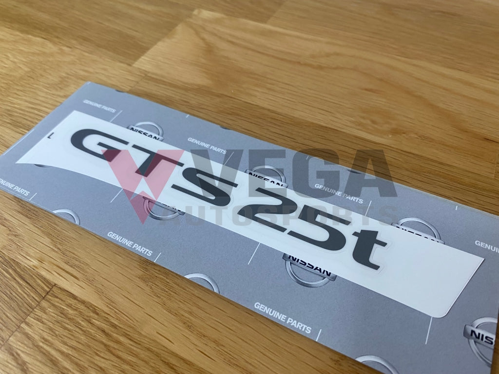 Gts25T Rear Decal To Suit Nissan Skyline R33 Gts-T 99099-22U03 Emblems Badges And Decals