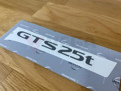 Gts25T Rear Decal To Suit Nissan Skyline R33 Gts-T 99099-22U03 Emblems Badges And Decals