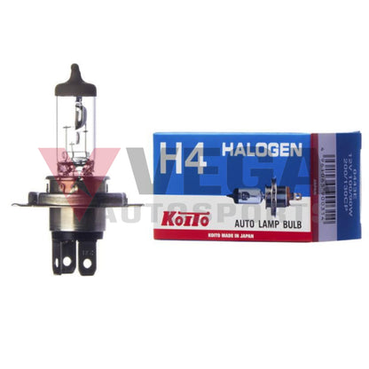 H4 Halogen 12V-100/90W Globe To Suit Mitsubishi Lancer Evolution 1 - 6 Nissan Silvia S13 Electrical