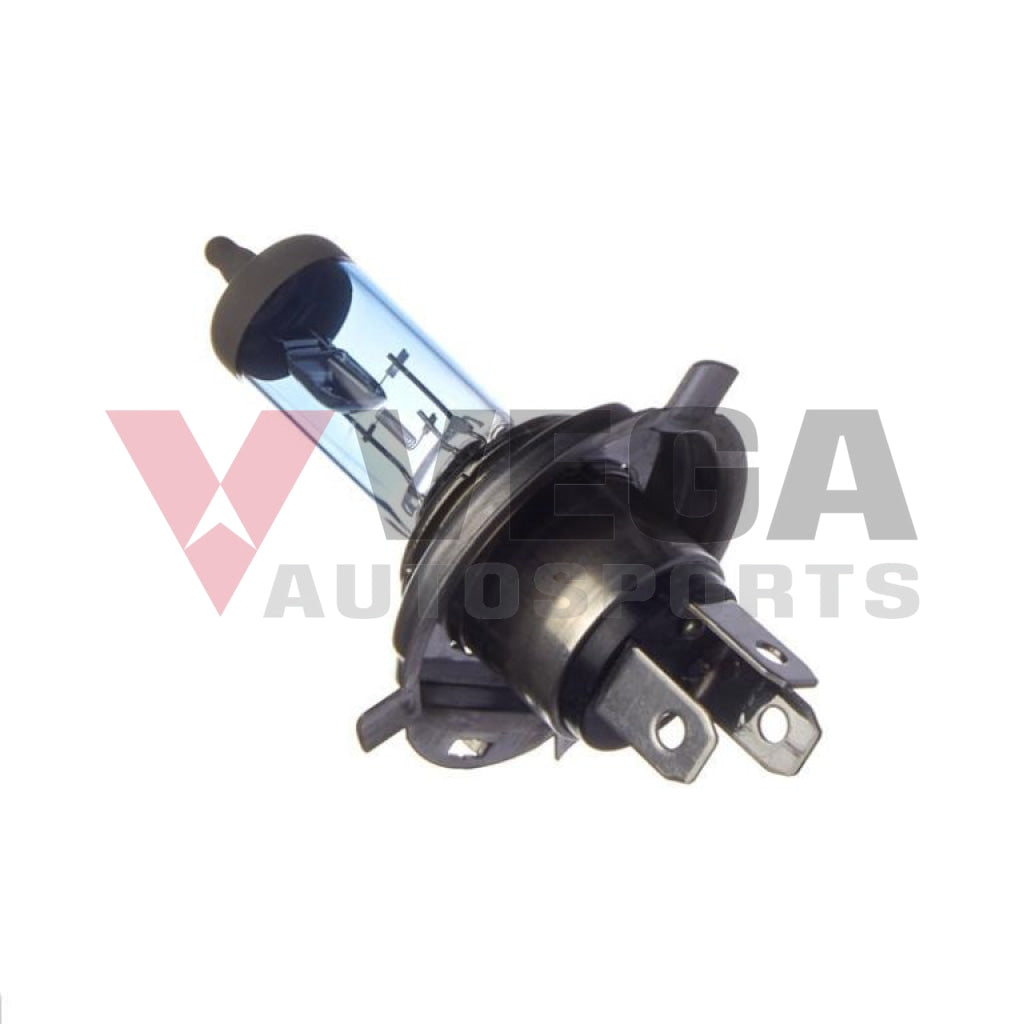 H4 Whitebeam Halogen 12V-60/55W Globe To Suit Mitsubishi Lancer Evolution 1 - 6 Nissan Silvia S13