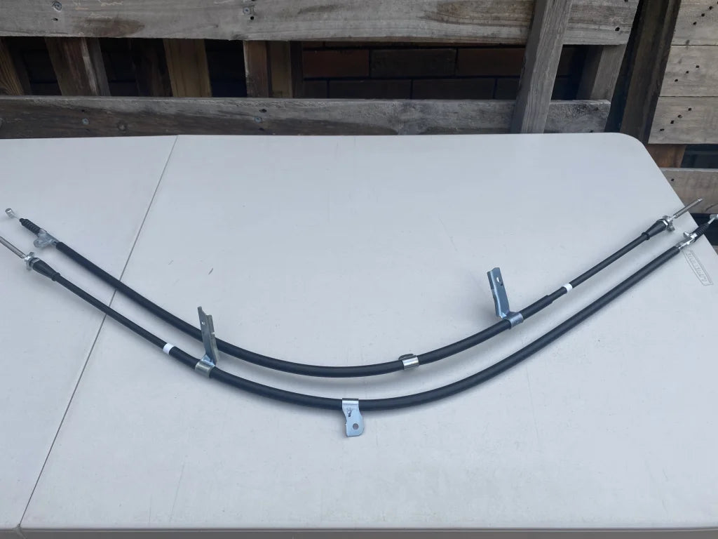 Handbrake Cable Set Rhs & Lhs To Suit Nissan Skyline R33 Gtr / Gts-T Gts Brakes