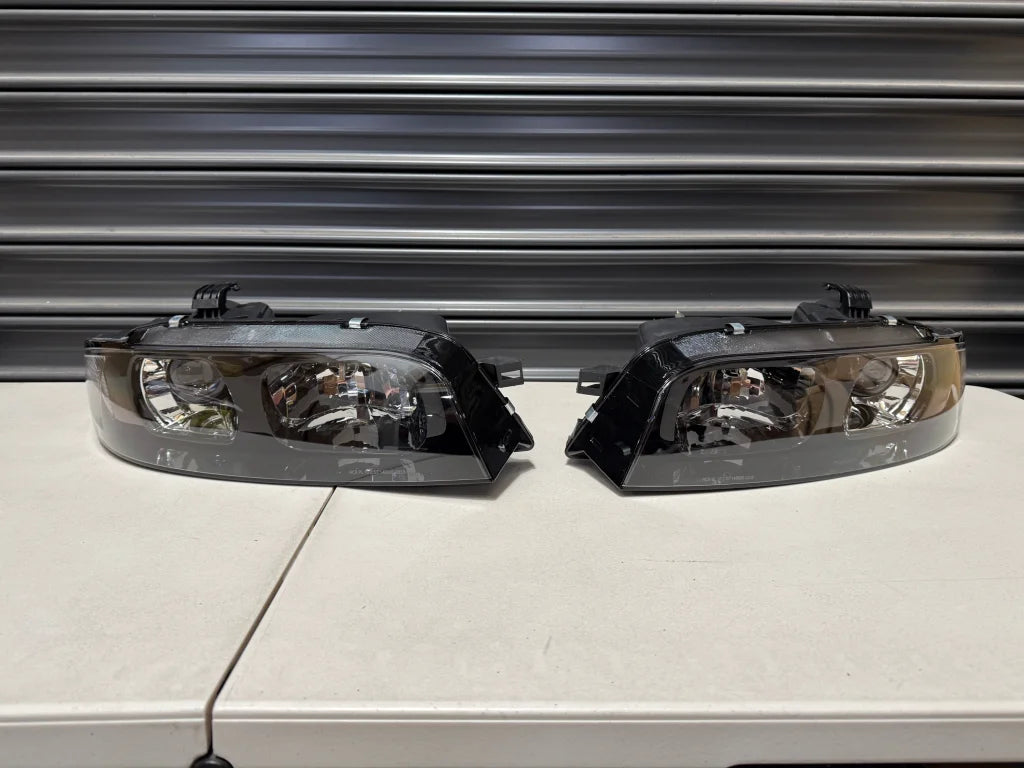 Headlight Assembly (Aftermarket) to suit Nissan Skyline R33 GTR Series 3 (All GTR Models) - Electrical