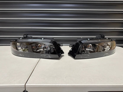 Headlight Assembly (Aftermarket) to suit Nissan Skyline R33 GTR Series 3 (All GTR Models) - Electrical