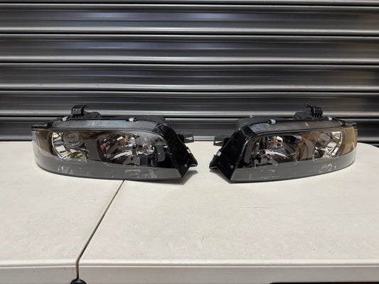 Headlight Assembly (Aftermarket) to suit Nissan Skyline R33 GTR Series 3 (All GTR Models) - Electrical