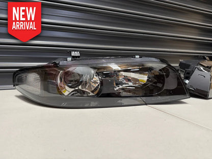Headlight Assembly (Aftermarket) to suit Nissan Skyline R33 GTR Series 3 (All GTR Models) - Electrical