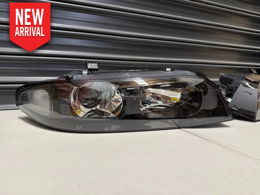 Headlight Assembly (Aftermarket) to suit Nissan Skyline R33 GTR Series 3 (All GTR Models) - Electrical