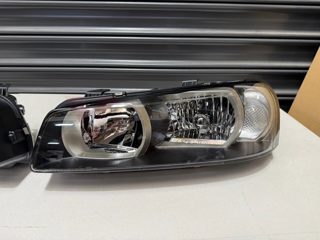 Headlight Assembly RHS & LHS (Aftermarket) to suit R34 GTR Series 1 - Electrical