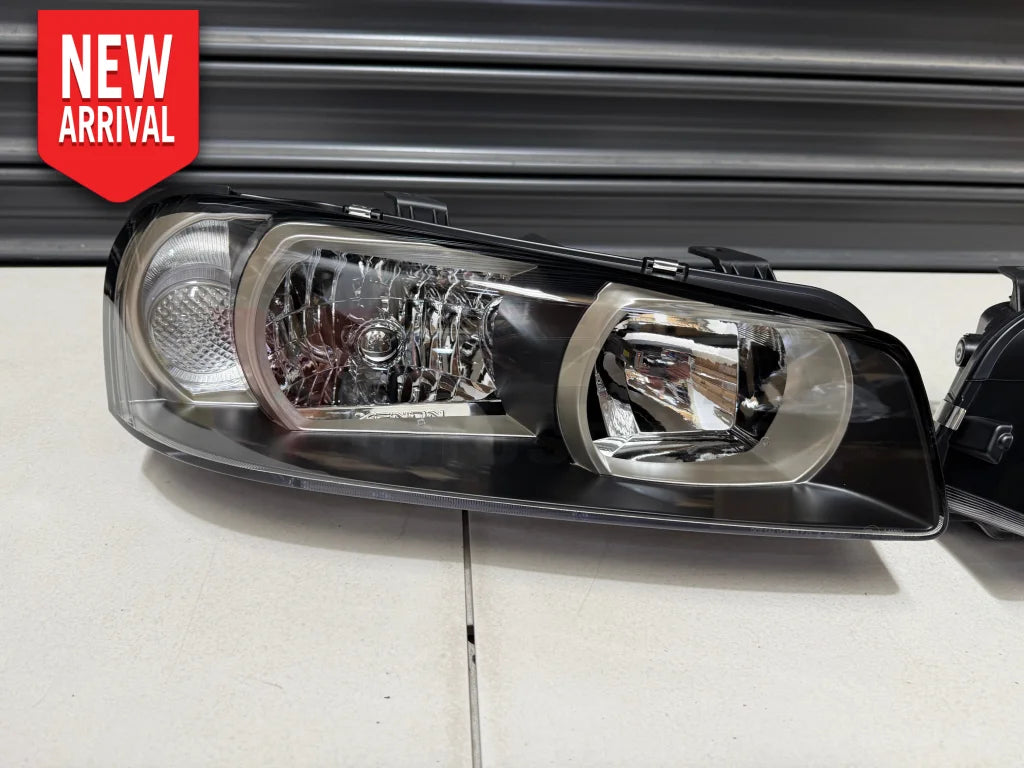 Headlight Assembly RHS & LHS (Aftermarket) to suit R34 GTR Series 1 - Electrical