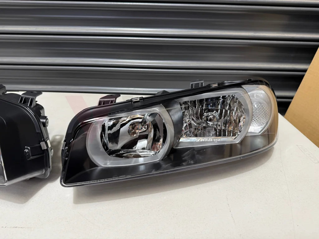 Headlight Assembly RHS & LHS (Aftermarket) to suit R34 GTR Series 2 - Electrical