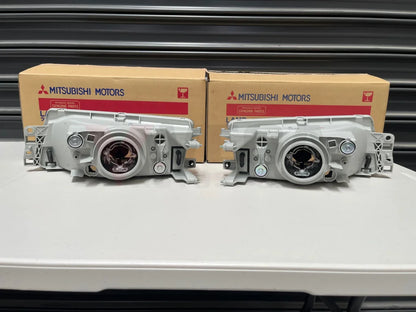 Headlight Housing Rhs & Lhs To Suit Mitsubishi Lancer Evolution 5 / 6 6.5 Cp9A Electrical